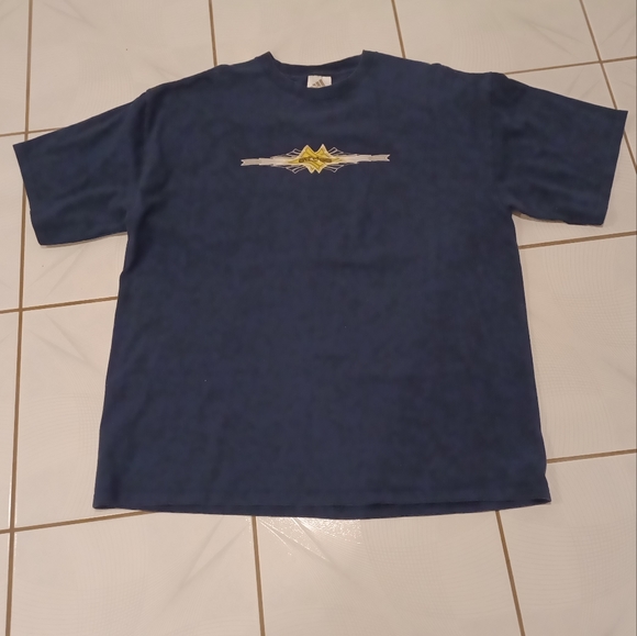 4/$60 Navy Adidas Tee - Size XL - Picture 5 of 6